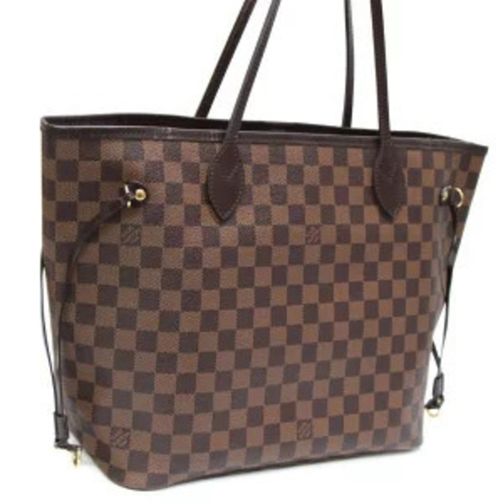 Louis Vuitton Neverfull Damier Tote Bag Brown